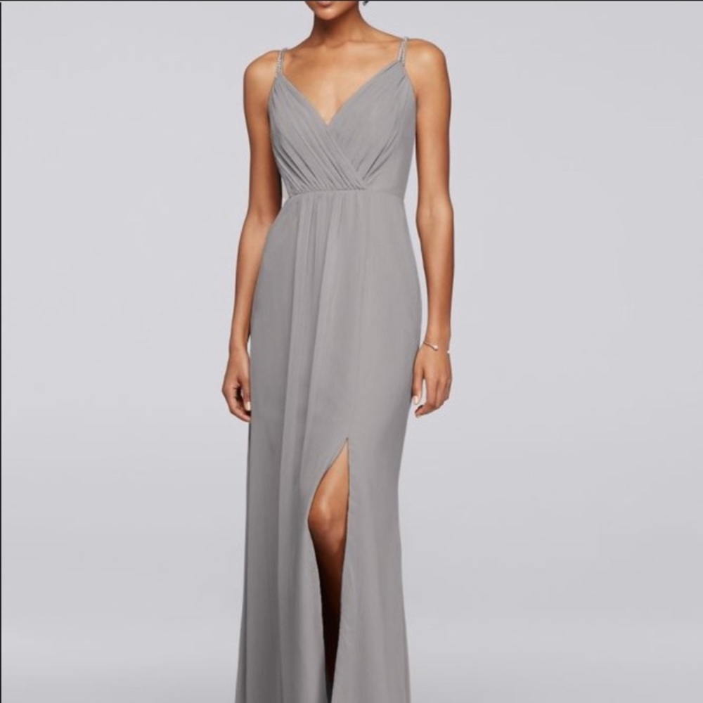 Mercury David’s Bridal bridesmaid dress